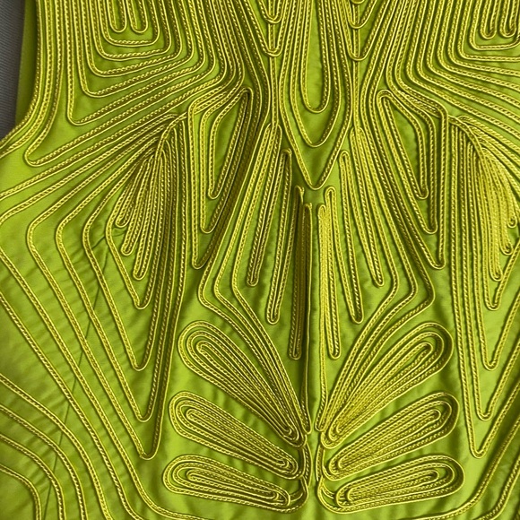 Elegant green Junior dress size 2 - Picture 2 of 5